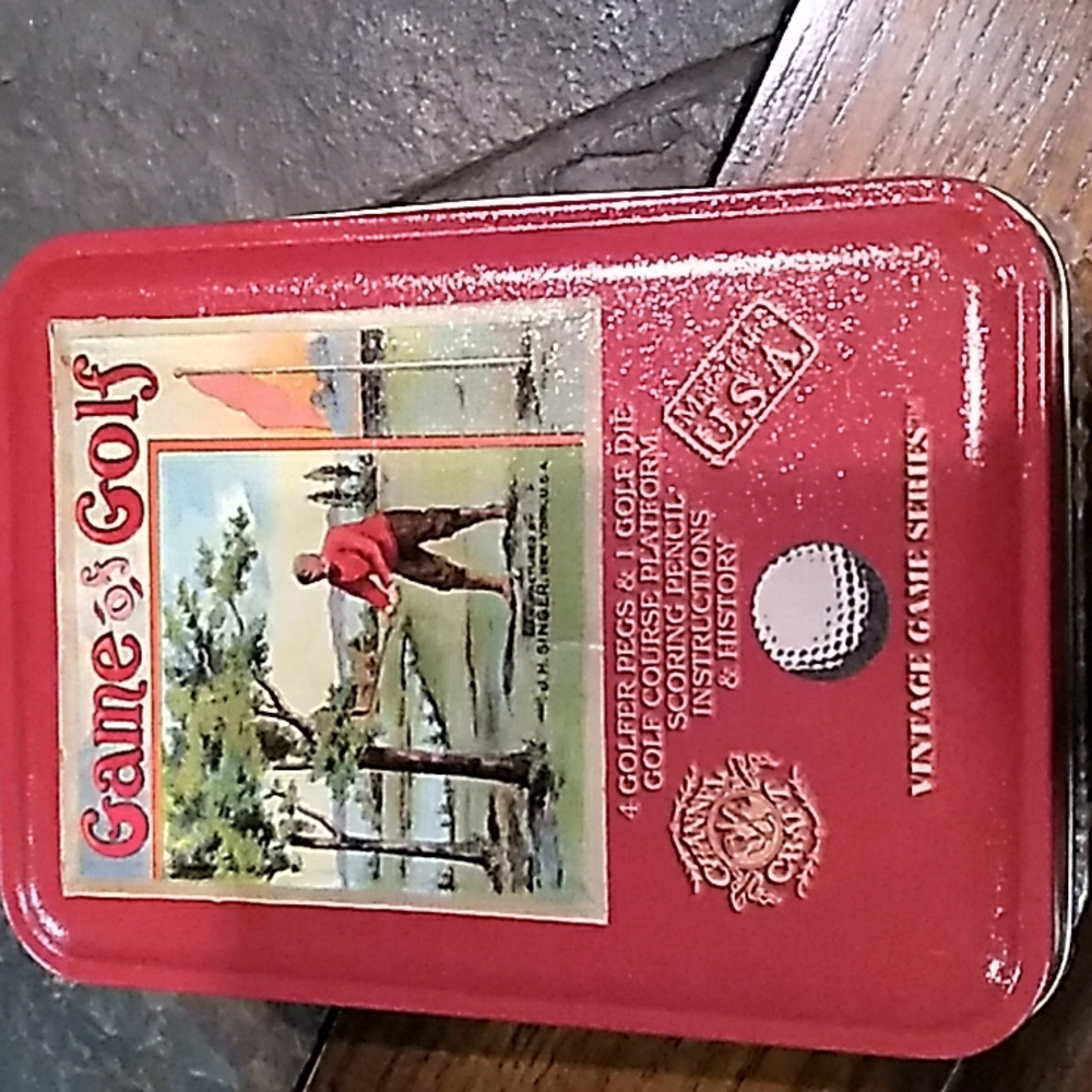Vintage golf game